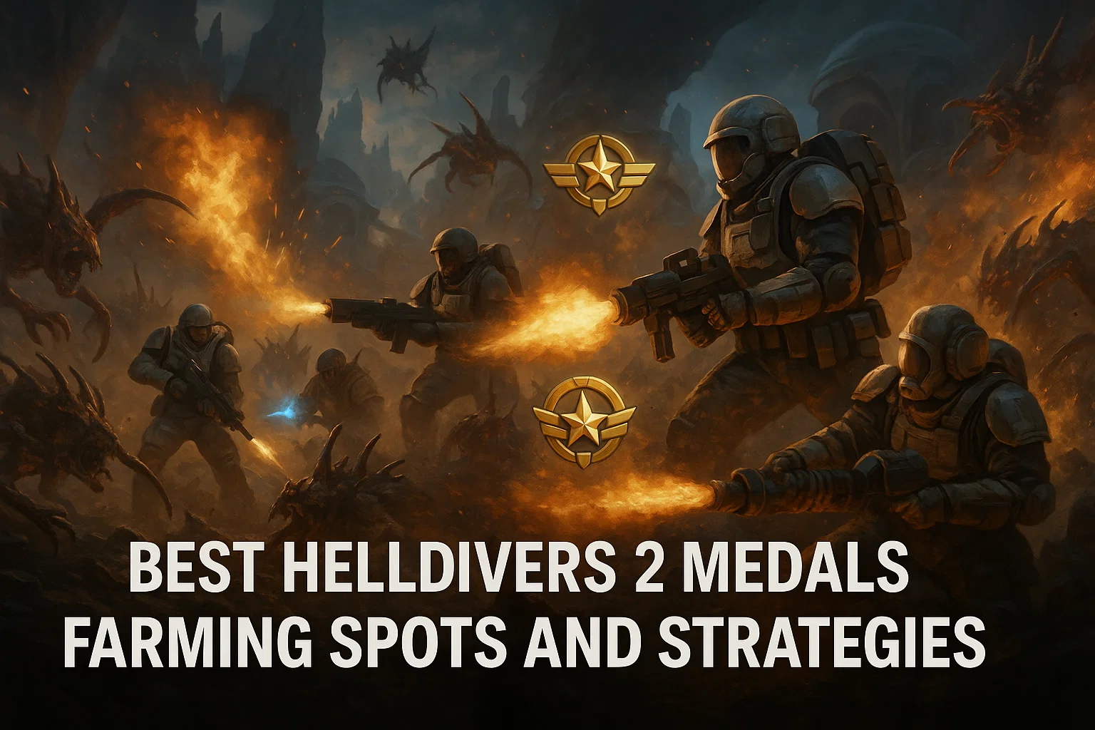 Best Helldivers 2 Medals Farming Spots and Strategies